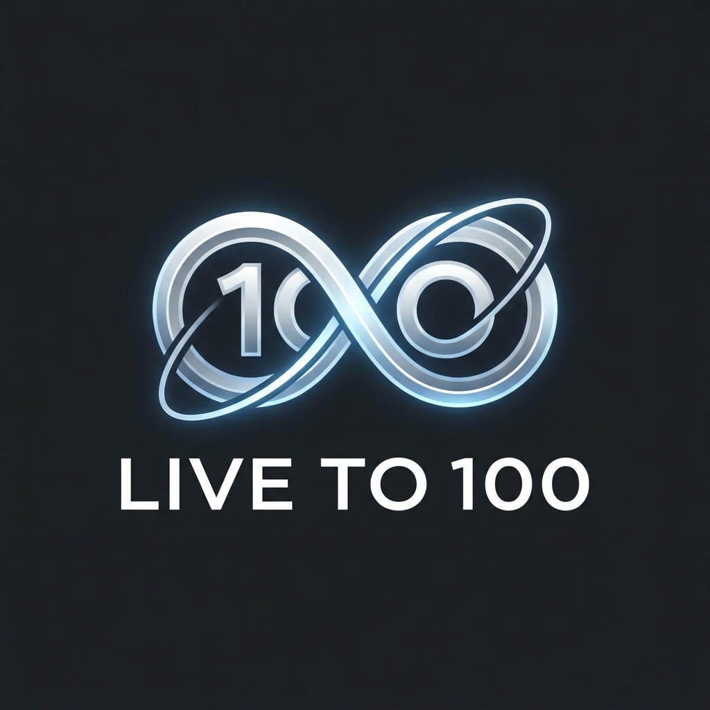 Live to 100 logo